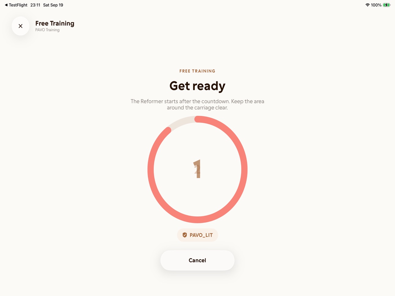 Screenshot 2 of Pavo Fitness HD