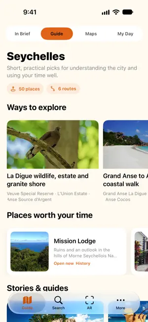 Seychelles Travel Guide screenshot 1