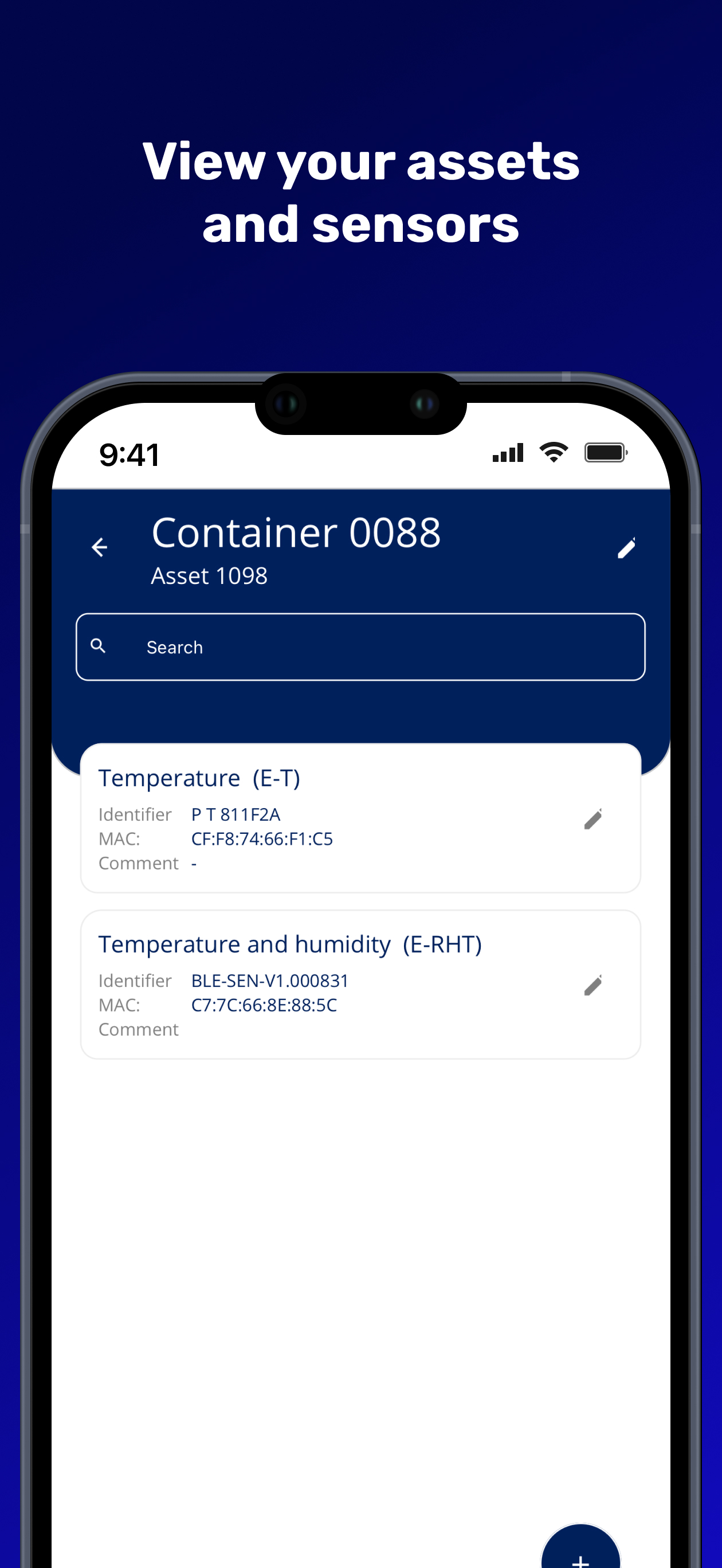 BLEG Asset Tracker screenshot 3