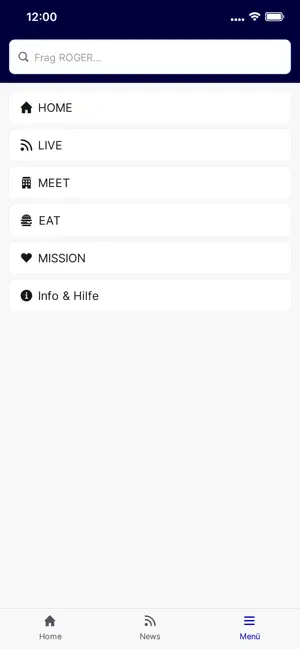 ZAL App ROGER screenshot 2
