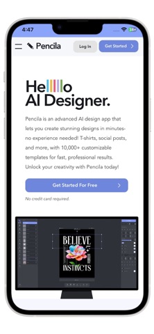 Pencila screenshot