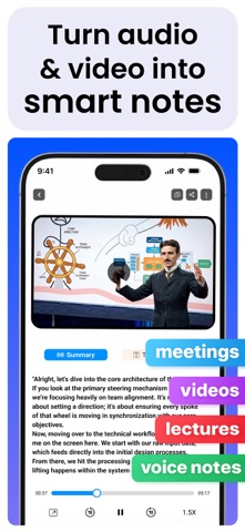 AI Notebook - Note Taker & LM iPhone screenshot