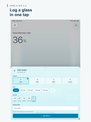 Take A Sip iPad screenshot