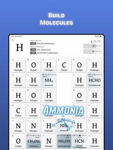 Alcyone: Chemistry Puzzle iPad screenshot