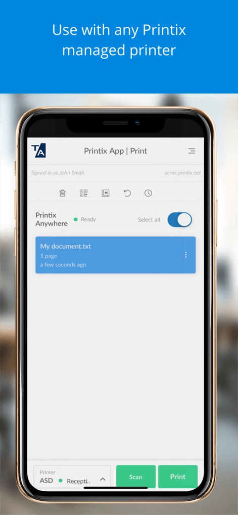 Tungsten Printix App - Business App | MWM
