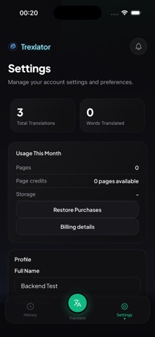 Trexlator: PDF Translator Screenshot 6 of 6
