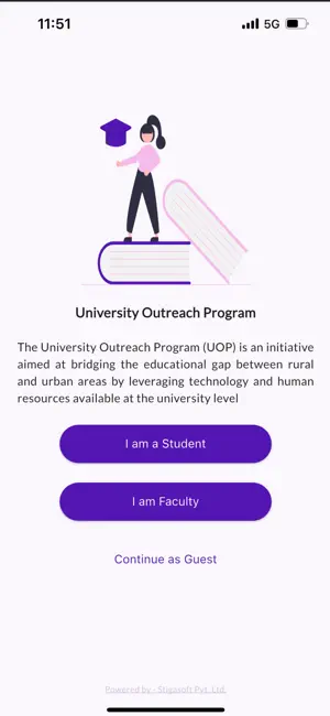 University Outreach Program screenshot 1