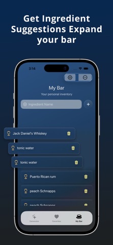 Bar Maestro: AI Mixology iPhone screenshot