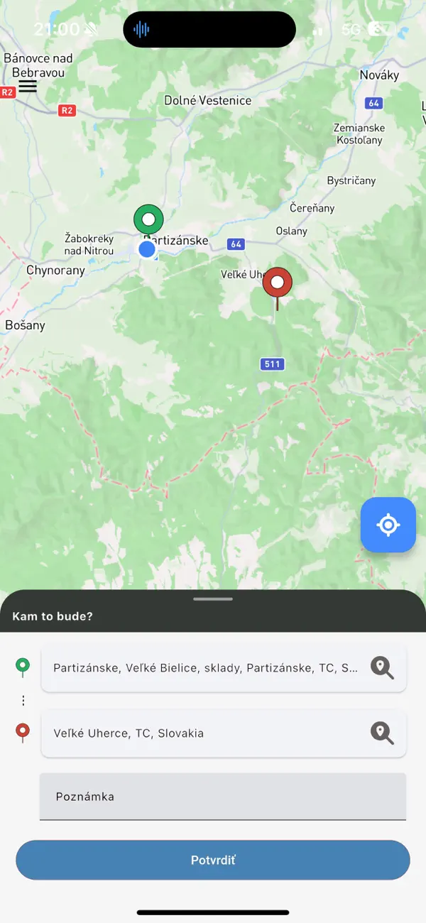 Screenshot #2 pour Okey Taxi Poprad