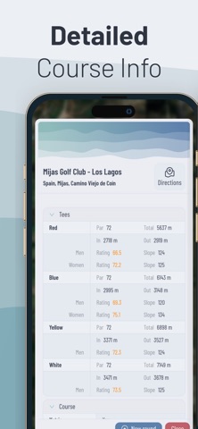 Golf-Gps iPhone screenshot