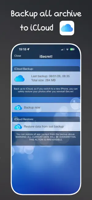 iSecret! - Protected Photos screenshot 4