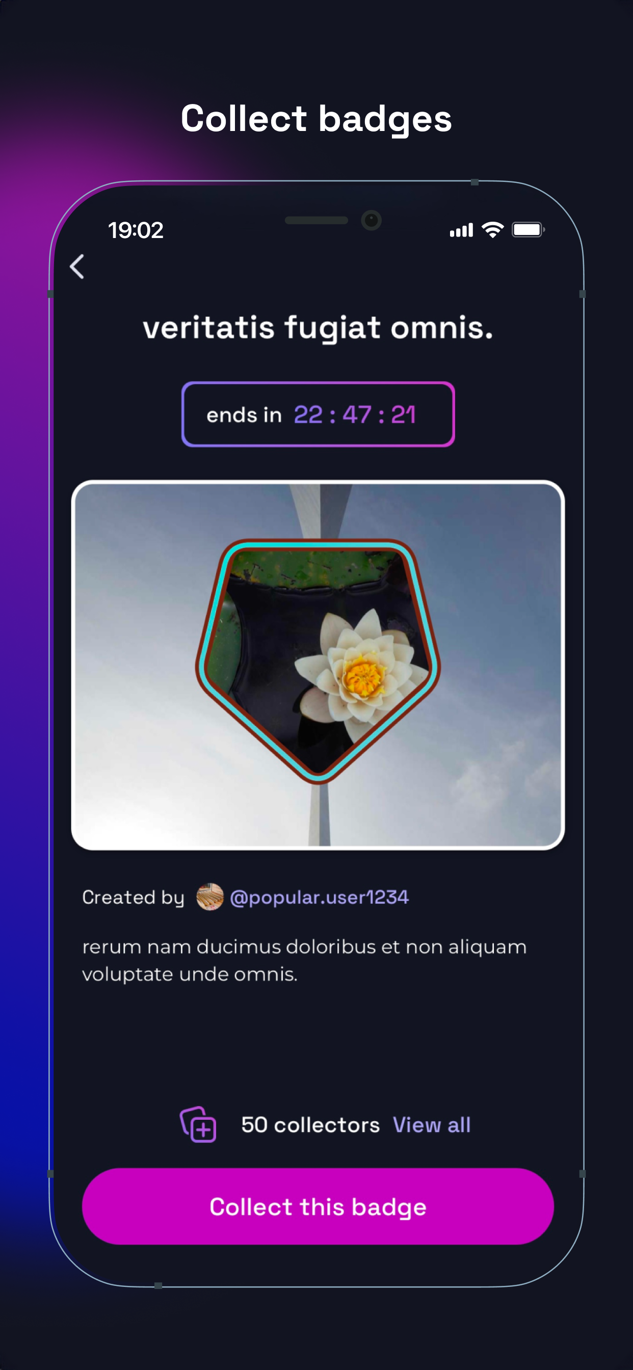 Collect - Digital badges