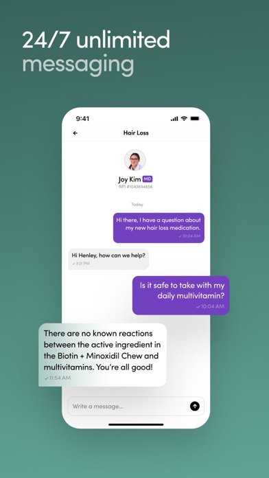 Hers: Women’s Healthcare Screenshot