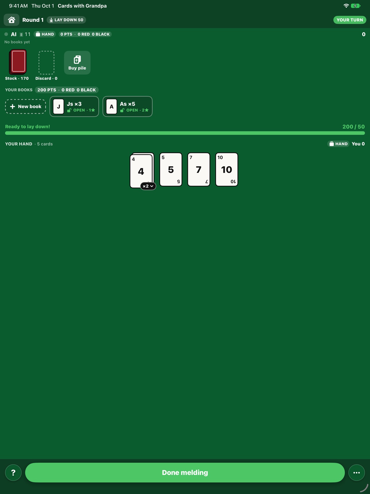 Screenshot 9 of Cards with Grandpa
