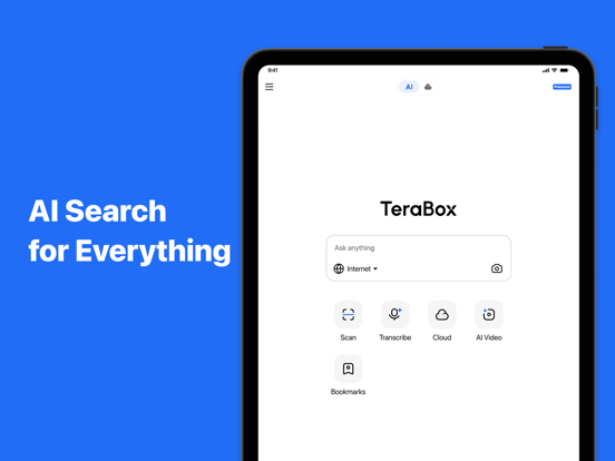 TeraBox: 1TB Cloud & AI Space iPad screenshot 3