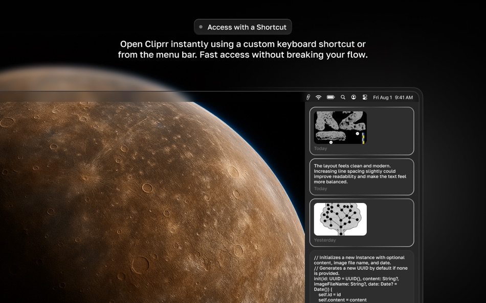 #2. Cliprr - Clipboard History (macOS) 由: Radzivon Zhadautsau