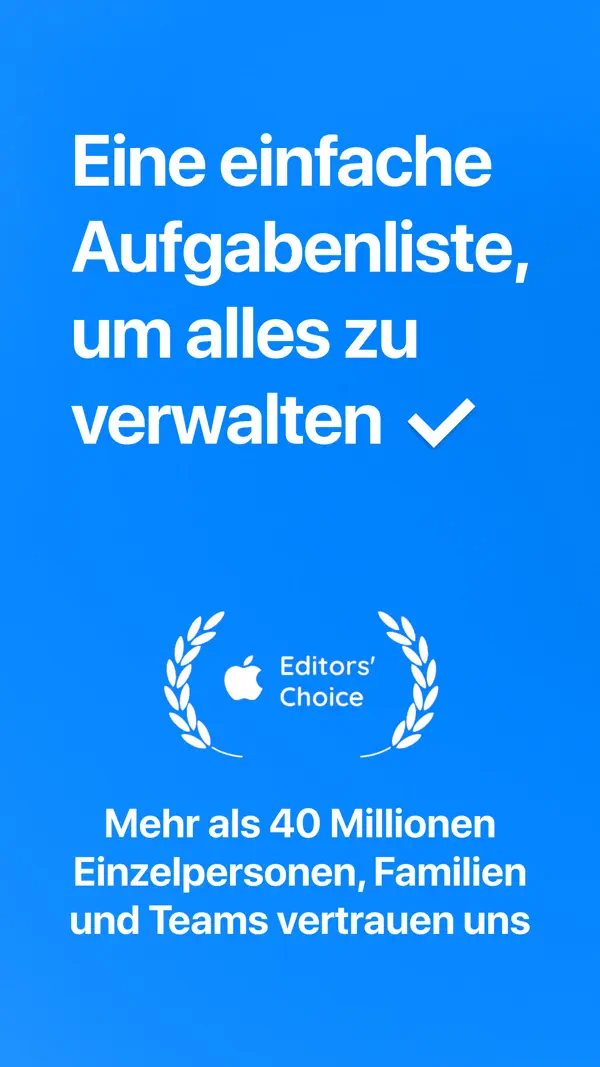 Any.do: Aufgabenliste & Planer Screenshot 1