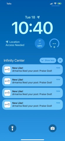 Infinity Center screenshot
