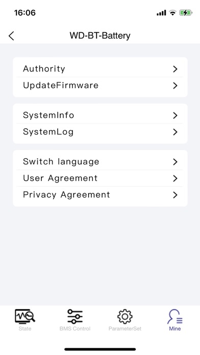wd-bt-battery Screenshot