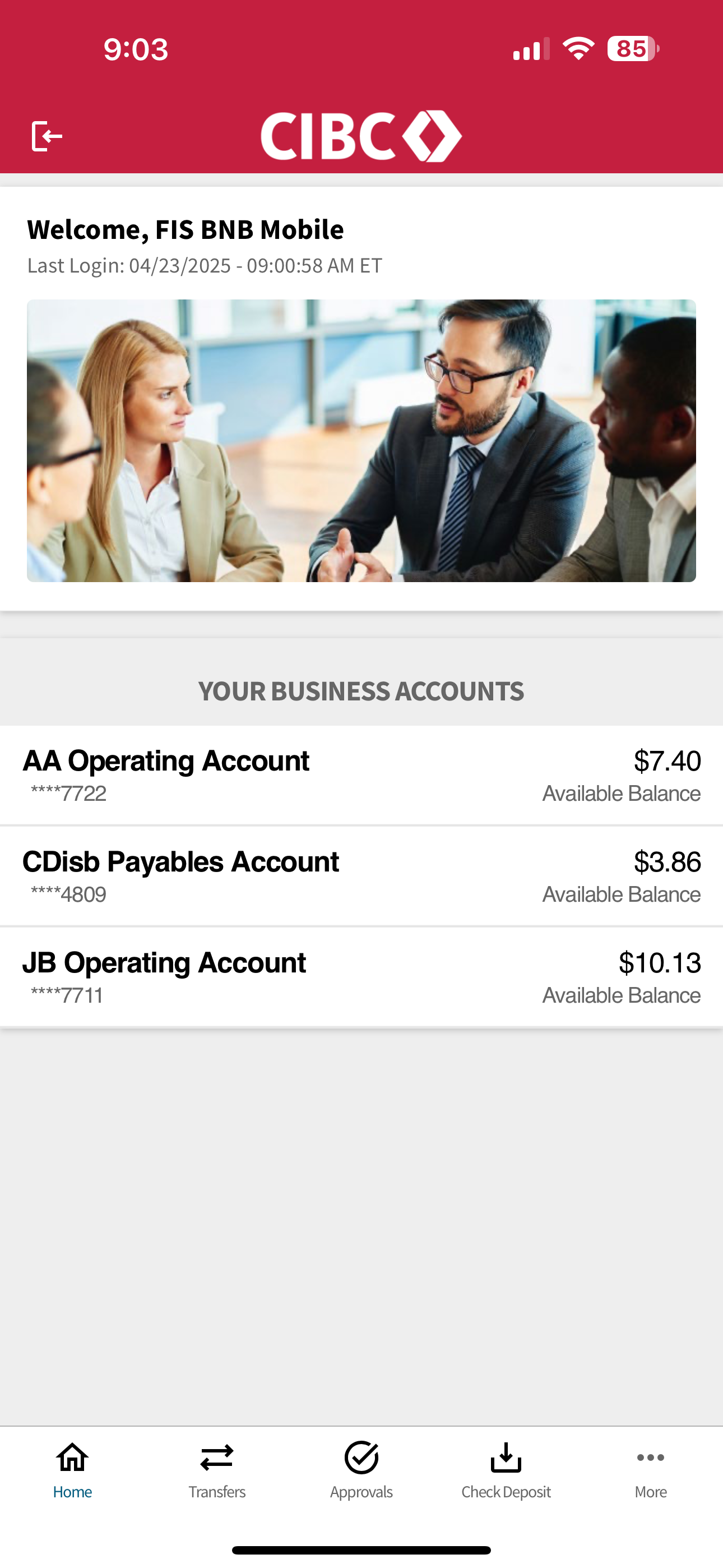 CIBC US BNB Mobile screenshot 3