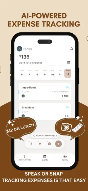 WeaveNest- AI Family Organizer screenshot 1