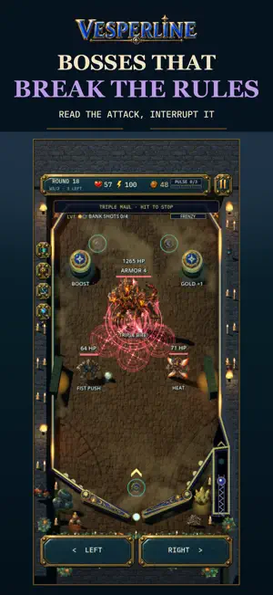 Vesperline: Pinball Roguelite screenshot 3