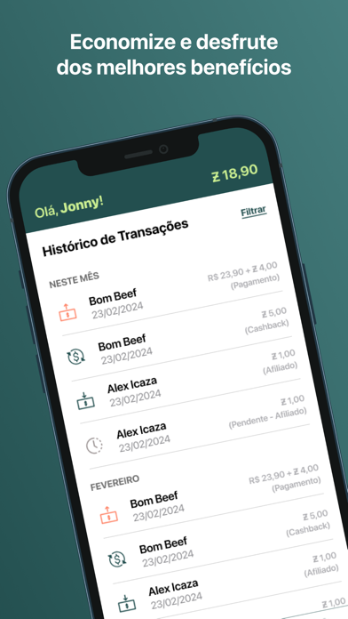 Zuca: Pagamentos e Cashback Screenshot 4 of 4