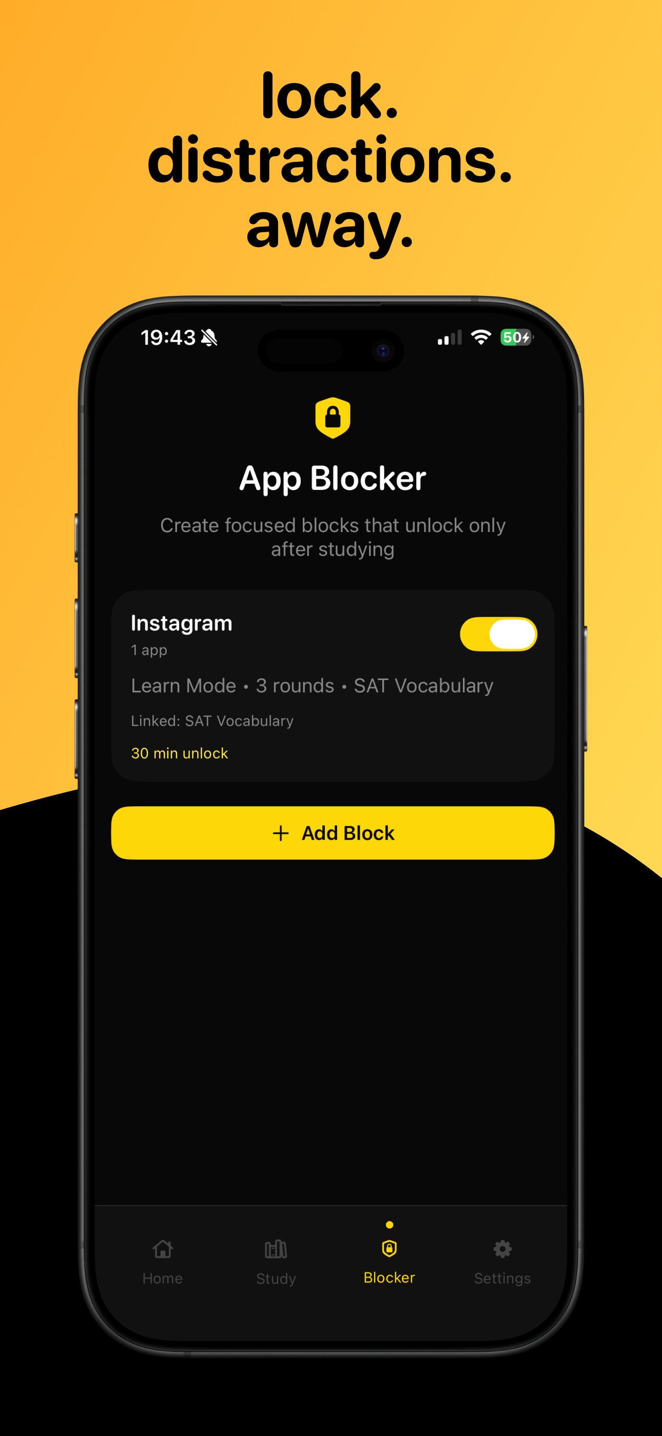 Bouncer: Study Blocker screenshot 3