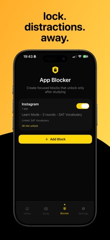Bouncer: Study Blocker screenshot