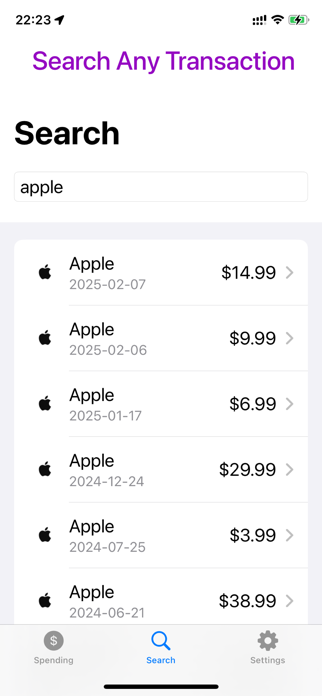 Spend Tracker - Easy Expense Screenshot 4 of 5