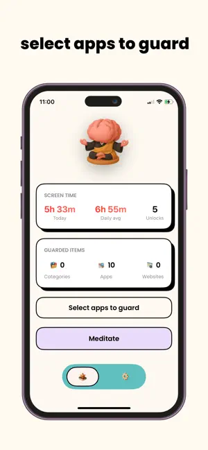 BrainGuard: Cut Screentime screenshot 1