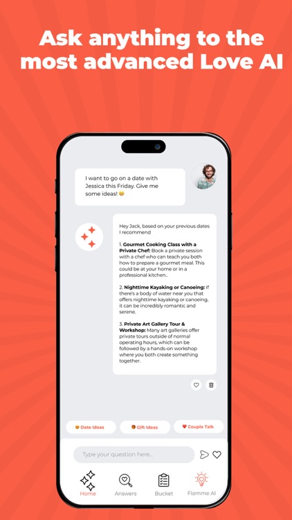Official Couples App: Flamme