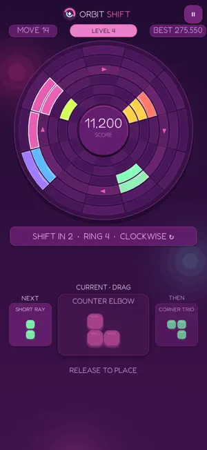 Orbit Shift: Ring Puzzle screenshot 2