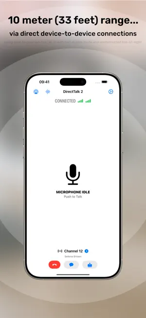 DirectTalk (Walkie Talkie P2P) screenshot 2