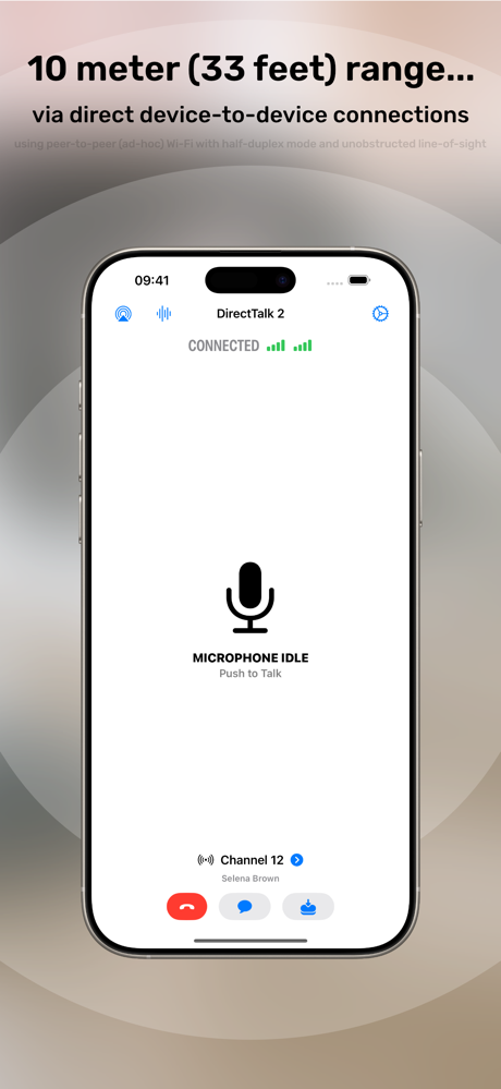 DirectTalk (Walkie Talkie P2P) screenshot 2