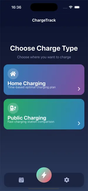 ChargeTrack screenshot 1