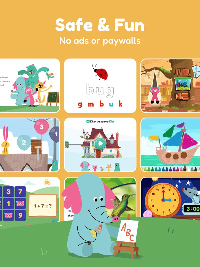 Khan Academy Kids iPad screenshot 3