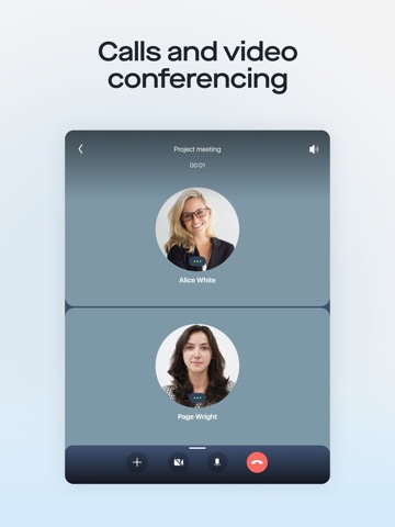 Saby Meet iPad screenshot