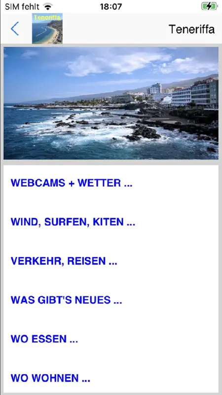 Teneriffa App für den Urlaub screenshot 8 of 8