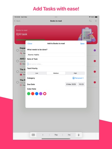 App screenshot
