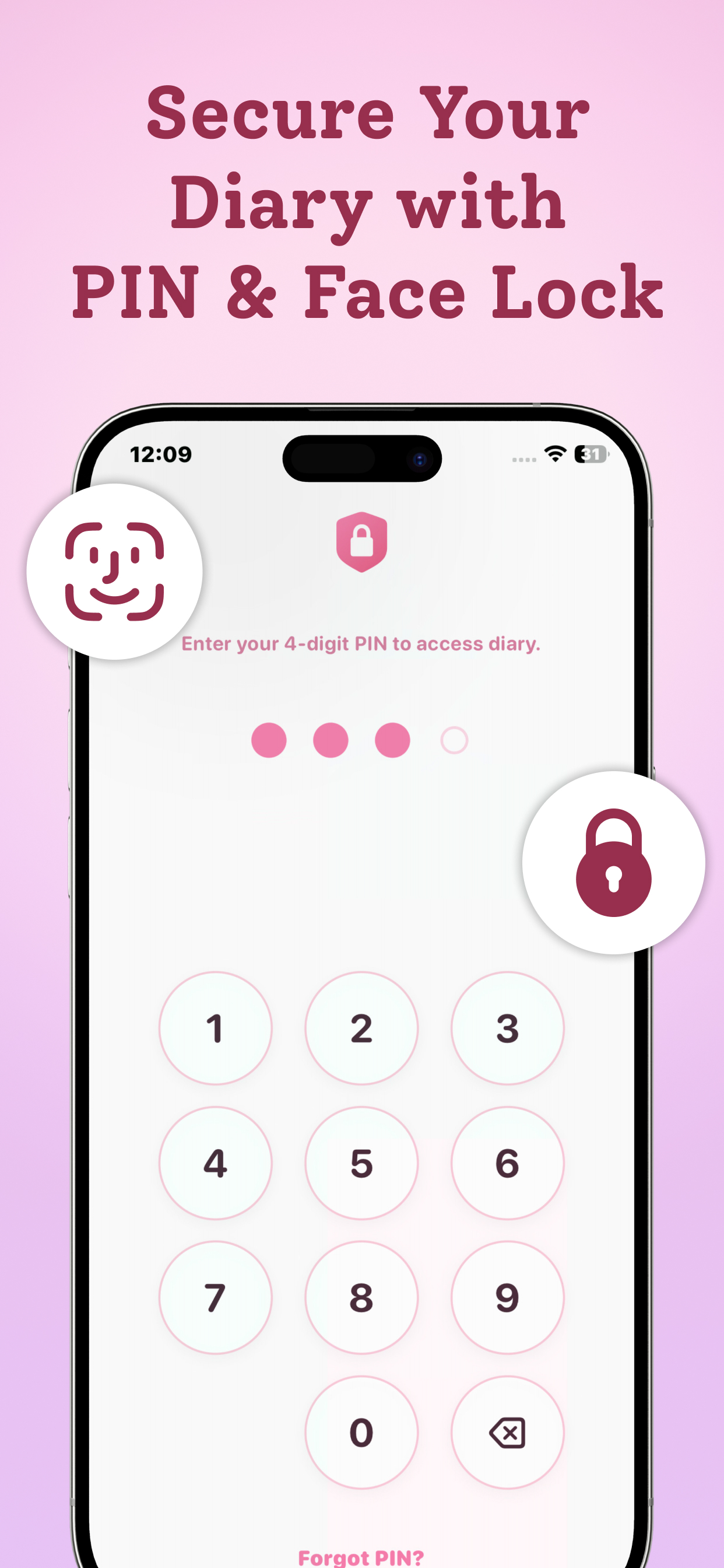 Private Diary - Daily Journal