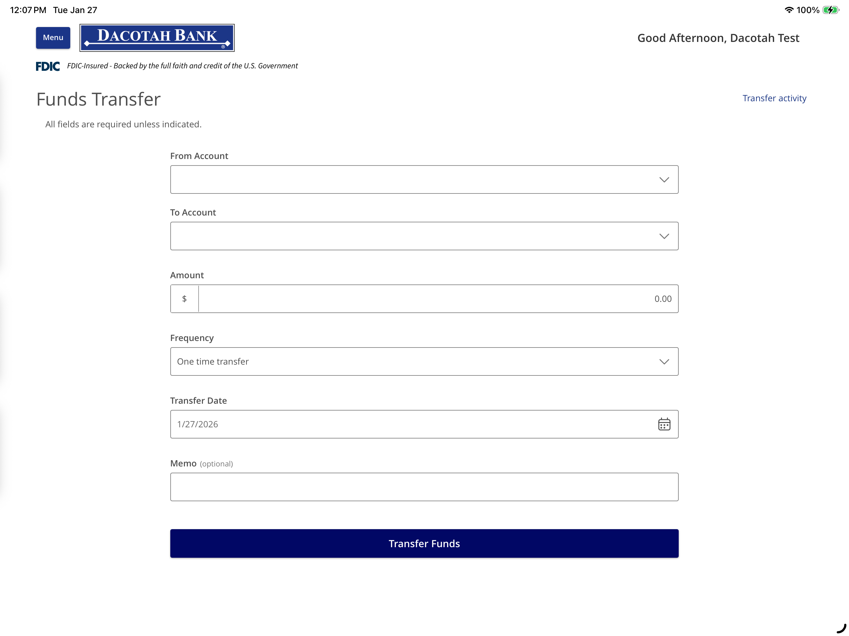 Dacotah Bank Mobile Banking