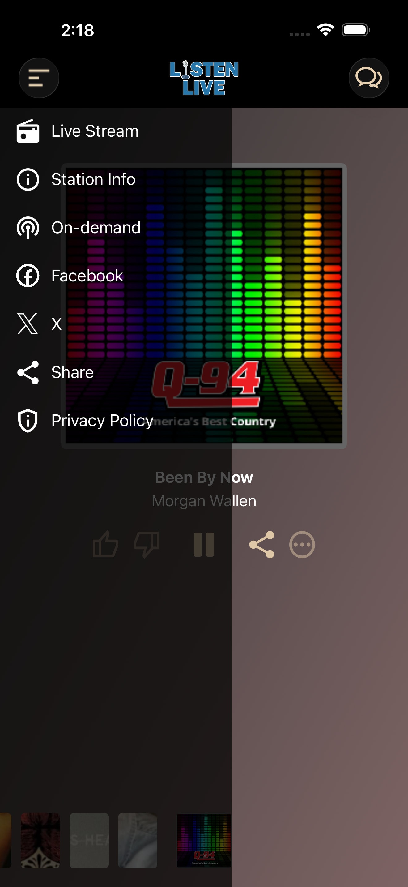 Q94 WQZX screenshot 4