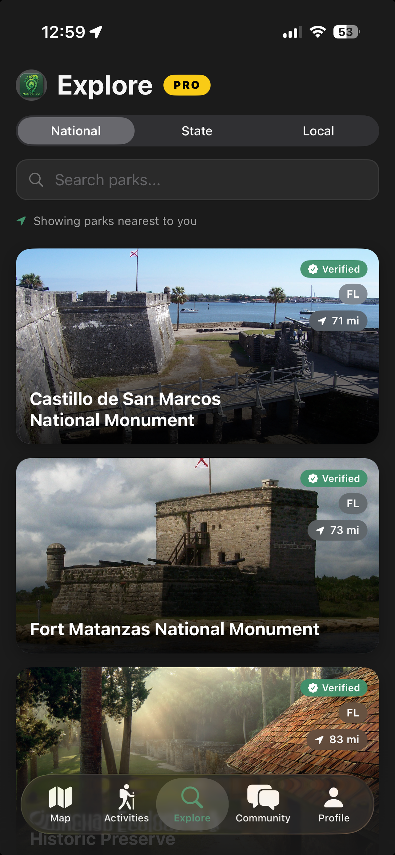 NatureFind: Parks & Trails