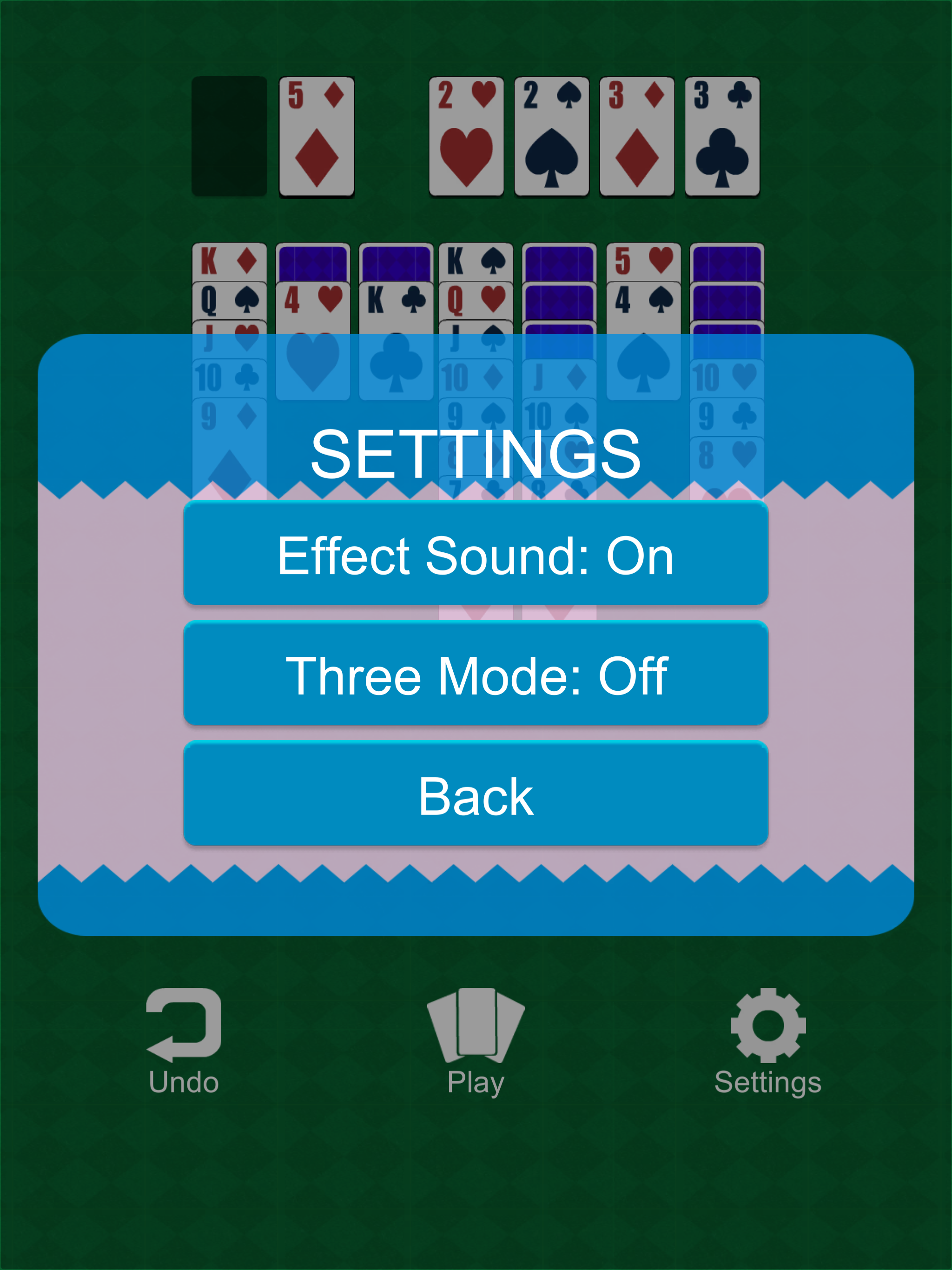 Klondike Kings Solitaire