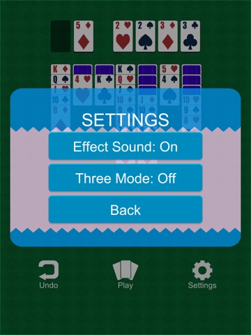 Klondike Kings Solitaire iPad screenshot