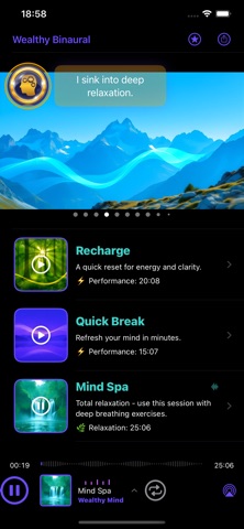 Wealthy Binaural screenshot