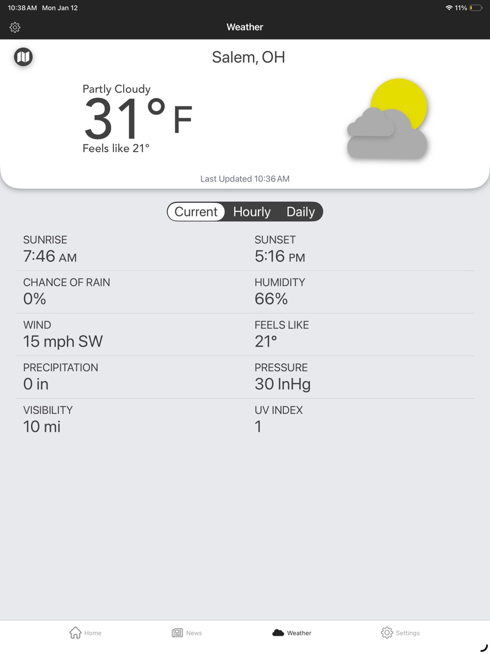 iPad screenshot