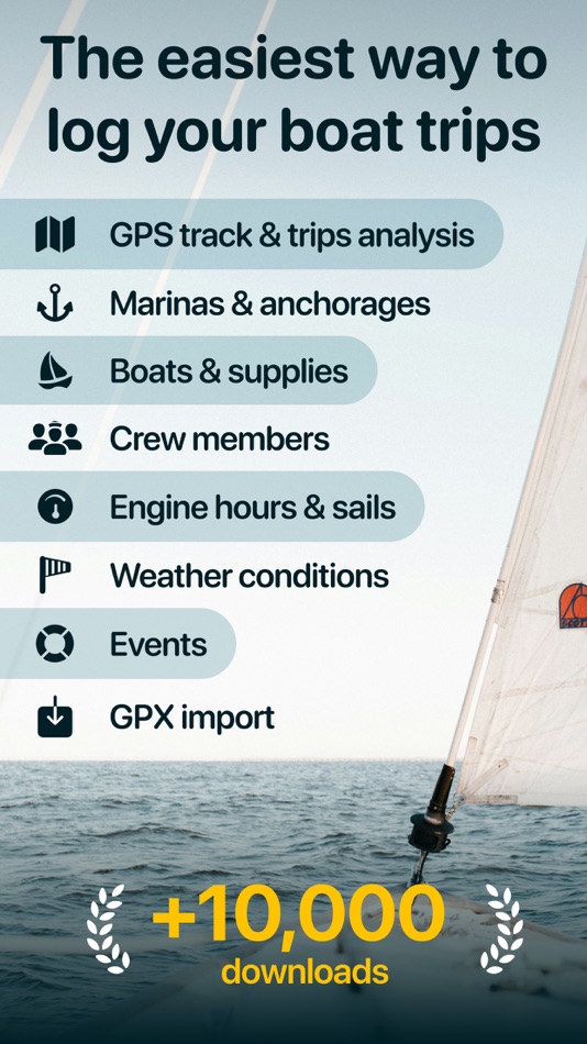 #1. Boating Logbook: Skipper (iOS) 由: Axel Le Pennec