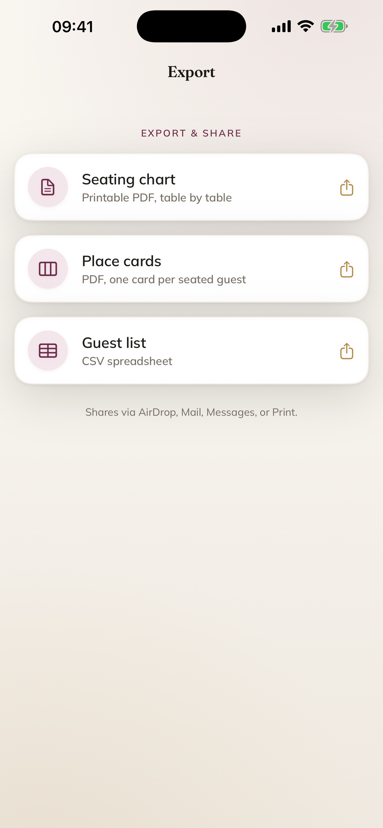 Placecard: Seating Planner screenshot 3